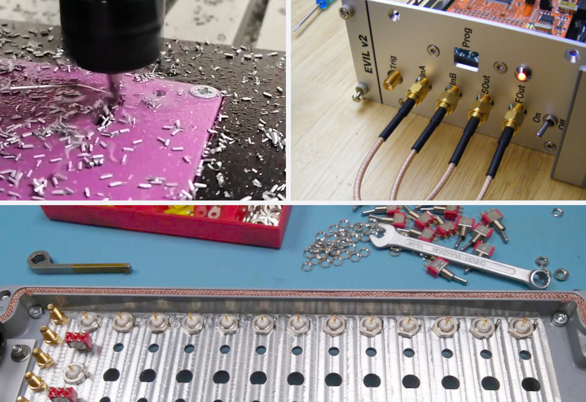 Bearbeitung Zusammenbau Testen